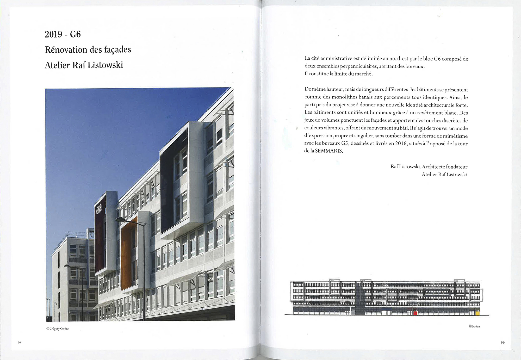 Raf Listowski Atelier d'Architecture publication presse