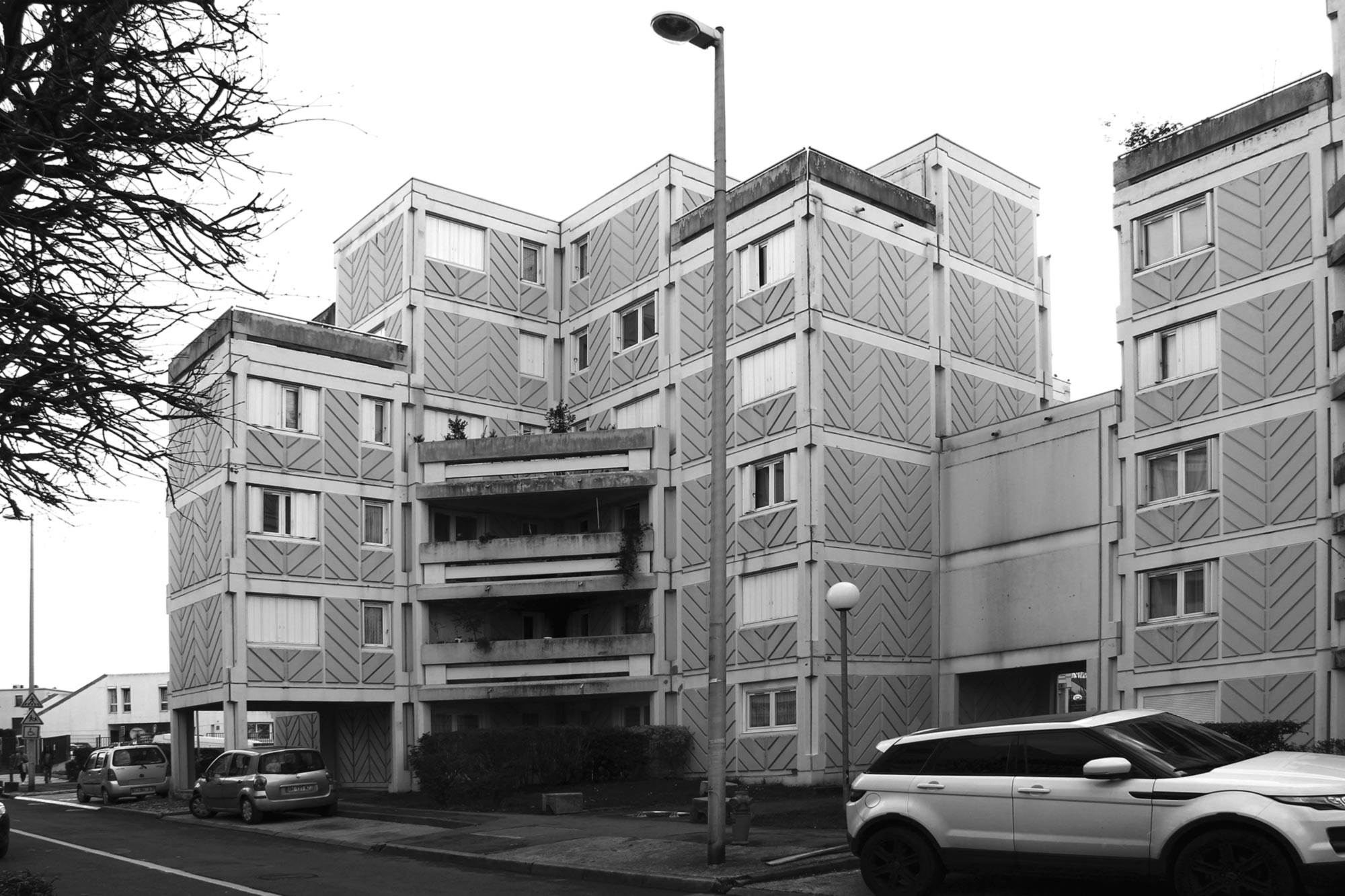 Raf Listowski Atelier d'Architecture réhabilitation requalification 216 logements Torcy état anterieur